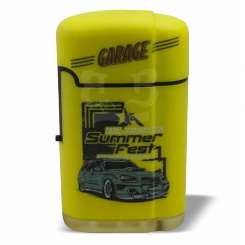 Isqueiro Maçarico Garage Chama Dupla 