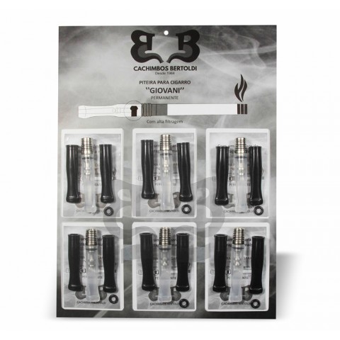Piteira para Cigarro Giovanni Permanente – 6 unidades