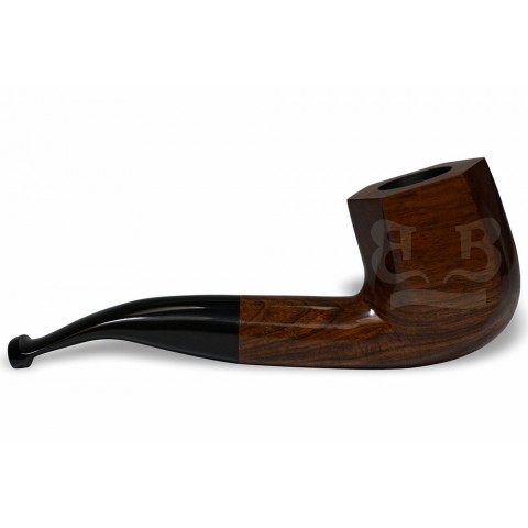 Cachimbo Sextavado Curvo (Filtro Permanente) Piteira Chifre