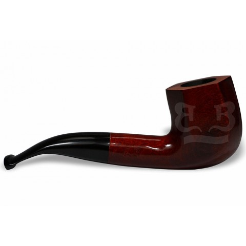 Cachimbo Sextavado Curvo (Filtro Permanente) Piteira Chifre