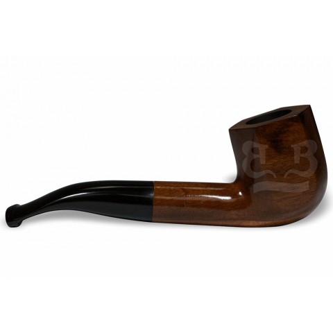 Cachimbo Sextavado Curvo (Filtro Permanente) Piteira Chifre